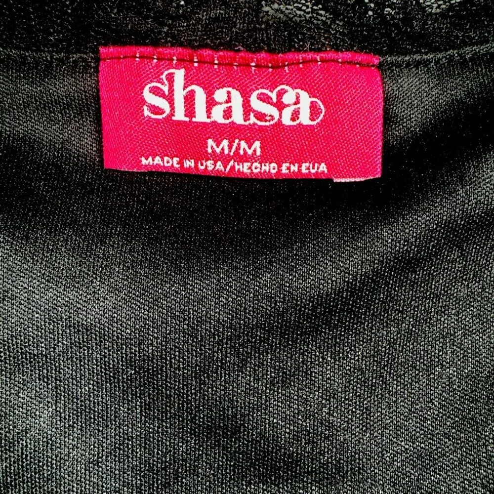 Shasta Blouse Woman’s Top Black Size Medium - Picture 3 of 7